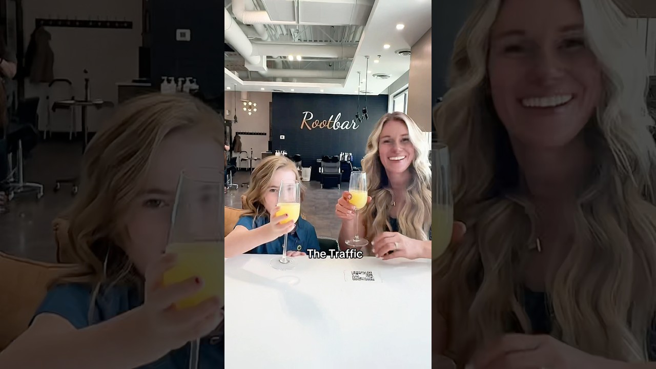 Mom and Daughter Hair Date at Rootbar Salon 