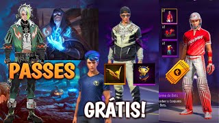 VAZOU! PASSE DE NOVEMBRO E DEZEMBRO, NOVO OURO ROYALE ESPECIAL, CAMISA DE TIME DE GRAÇA - FREE FIRE