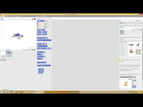 Scratch Software  'Make It Fly' Tutorial - Part 1