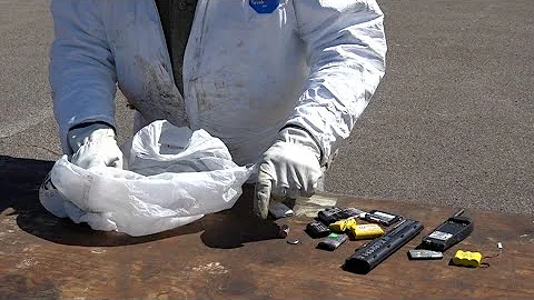 How to safely dispose of dangerous household chemicals and old electronics