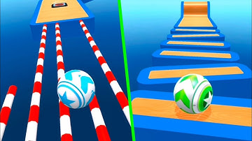 Sky Rolling Ball 3d - All Levels Gameplay iOS, Android Mobile Game New Update Level 196