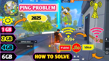 Free Fire Ping High Problem Solve || Ping High Problem || FF Ping High Solve 