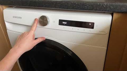 How to turn off tune on samsung washing machine