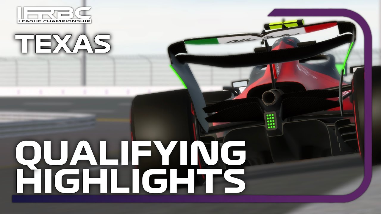 Texas Grand Prix Qualifying Highlights IFRBC S5 YouTube
