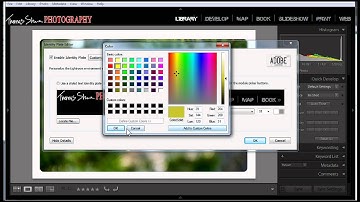 How To Add Custom Branding To Lightroom 5