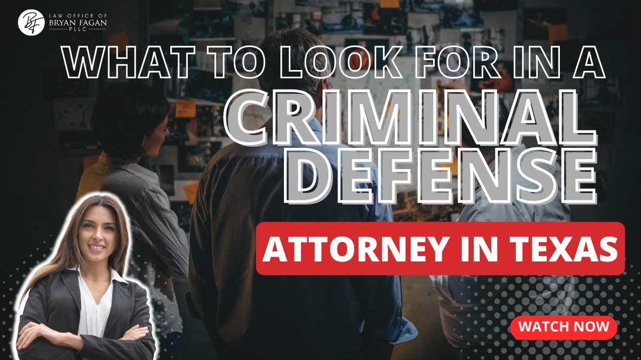 Tips for Selecting a Qualified Criminal Defense Lawyer in Texas