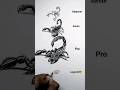 How To Draw Scorpion Shorts Drawing Art 