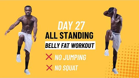 30 Days All Standing Abs Workout Challenge - Day 27