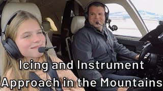 Flying my little girl to see fresh snow!