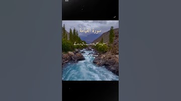 "Surah Al-Qiyamah | سورة القيامة | Beautiful Quran Tilawat".    #SurahQiyamah  #quran