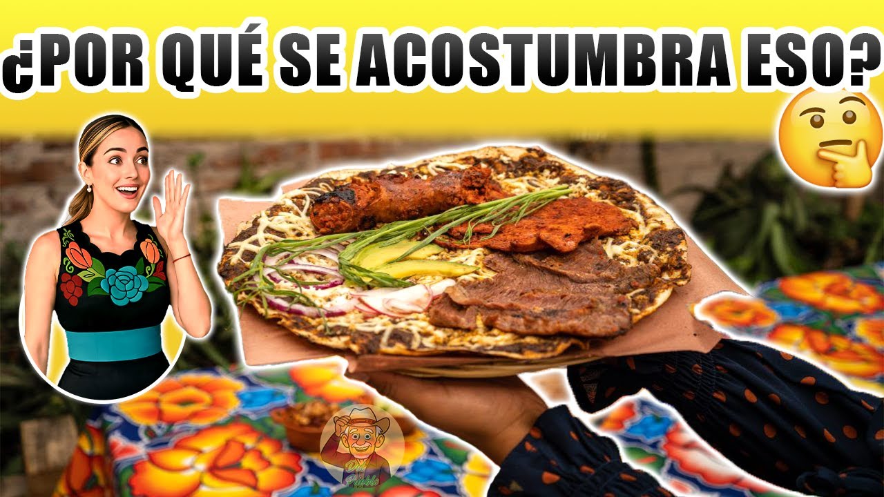 15 COSTUMBRES MEXICANAS al COMER que los Extranjeros No entienden