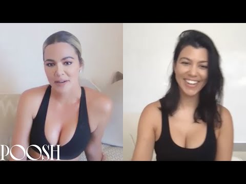 Khloé &amp; Kourtney Kardashian Talk Wellness in Quarantine | Poosh Wellness Wednesday
