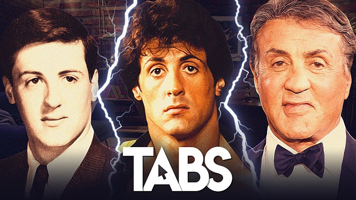 Clic droit sur SYLVESTER STALLONE - TABS