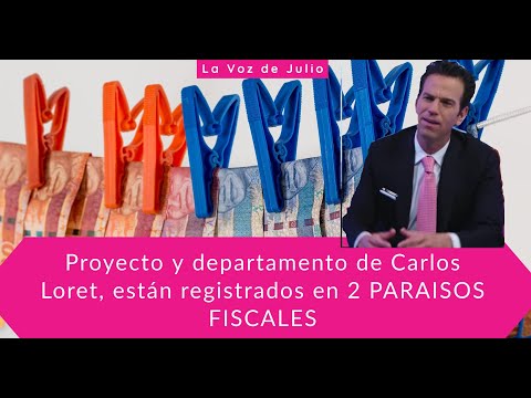 EXCLUSIVA: Proyecto y departamento de Carlos Loret, están registrados en 2 PARAISOS FISCALES