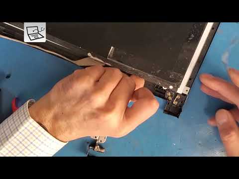Fix MSI Gaming laptop hinge with broken plastic LCD cover professionally