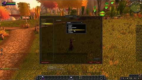 How to change Language of your game - World of Warcraft