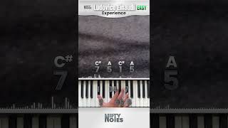 Ludovico Einaudi - Experience | Piano Tutorial #shorts #piano #pianotutorial