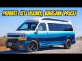 Building the ULTIMATE Chevy conversion van, with more luxury than a PRIVATE JET! (skip the Escalade)