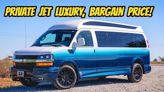 Building the ULTIMATE Chevy conversion van, with more luxury than a PRIVATE JET! (skip the Escalade)