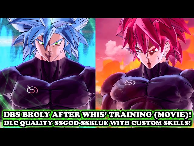 Broly ( Dragon Ball Kakumei ) (Base – SSJG) – Xenoverse Mods