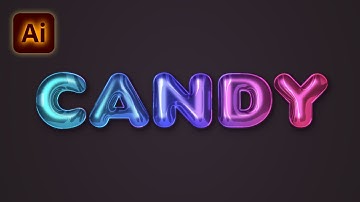 How to Create Candy Text Effect in Adobe Illustrator