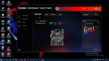 How To Change MSI B450 Tomahawk Max Motherboard RGB/Light