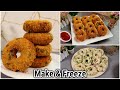 Mazedaar chicken potato donuts recipe by chef maria  quick  tasty evening snack  make  freeze