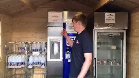 A quick guide on how to use are RAW MILK VENDING MACHINE on the family farm!
