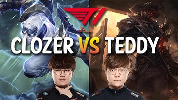 Clozer vs Teddy - ZED vs LUCIAN Mid - KR LOL Challenger