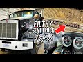 FILTHY Semi Truck Detail For Free! Best Car Cleaning Interior Restoration Ever