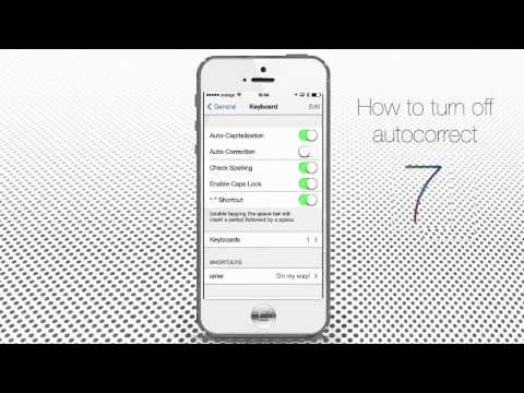 How to Turn Off Autocorrect on iPhone and iPad