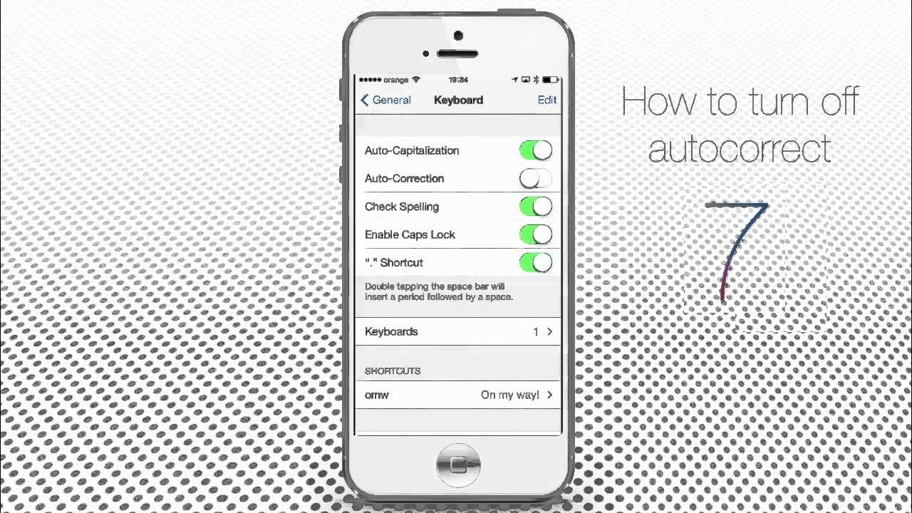 How to set your. Autocorrect. how to apply gamma correcting on iphone.