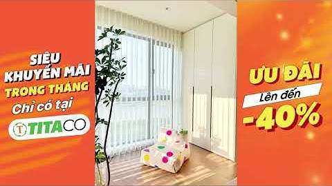 Mành rèm lá lật 2 lớp rèm Dream Curtains lá dọc đứng