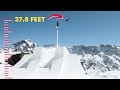 World record highest snowboard air