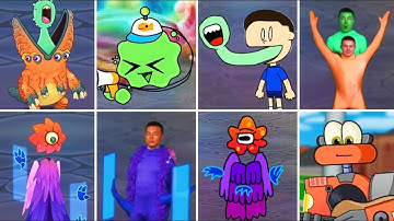 All Monster Ethereal Workshop VS Play Your Part 2025 | My Singing Monsters (Part 1) || MSM Pixel