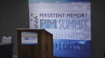 Persistent Memory Summit Live Stream 2019