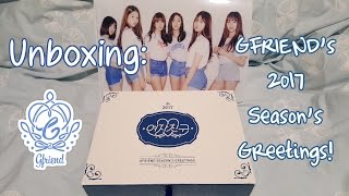 Unboxing GFRIEND 2017 Season's Greetings!