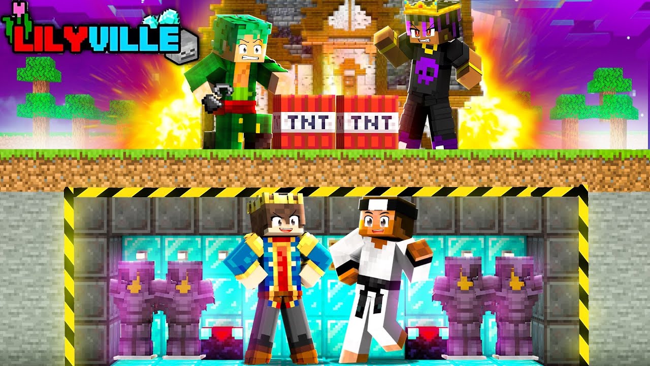 THEY STARTED THE CIVIL WAR In Lilyville 😱😡 | Minecraft