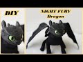 Diy flexible night fury toothless  how to train your dragon