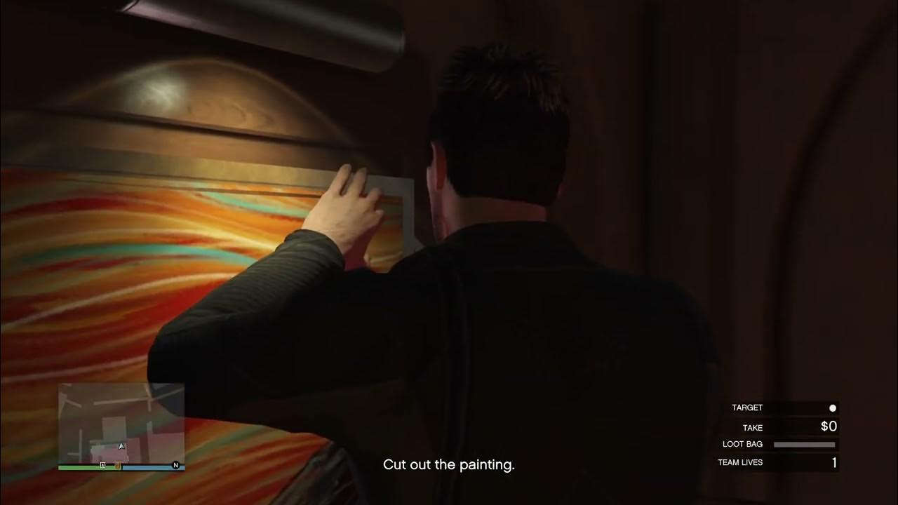 GTA5 online Cayo Perico Painting Heist YouTube