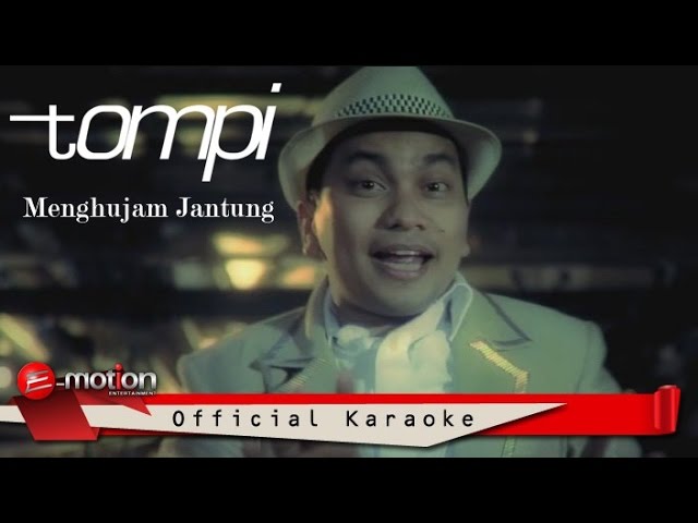 Tompi - Menghujam Jantungku (Official Karaoke Video) class=