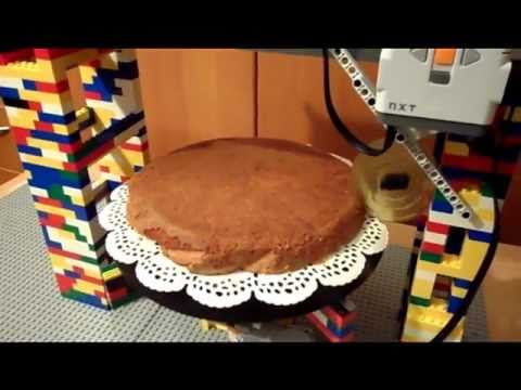 Lego NXT Cake Cutter