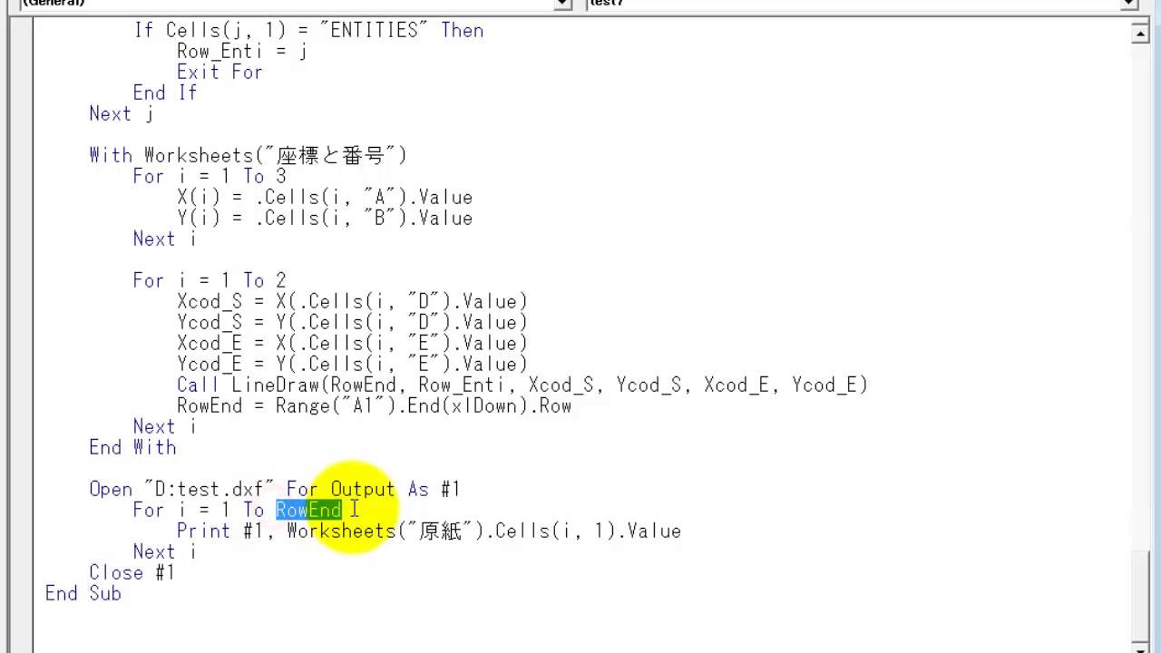 エクセルで自動作図 その７【Jw_cad 使い方.com】