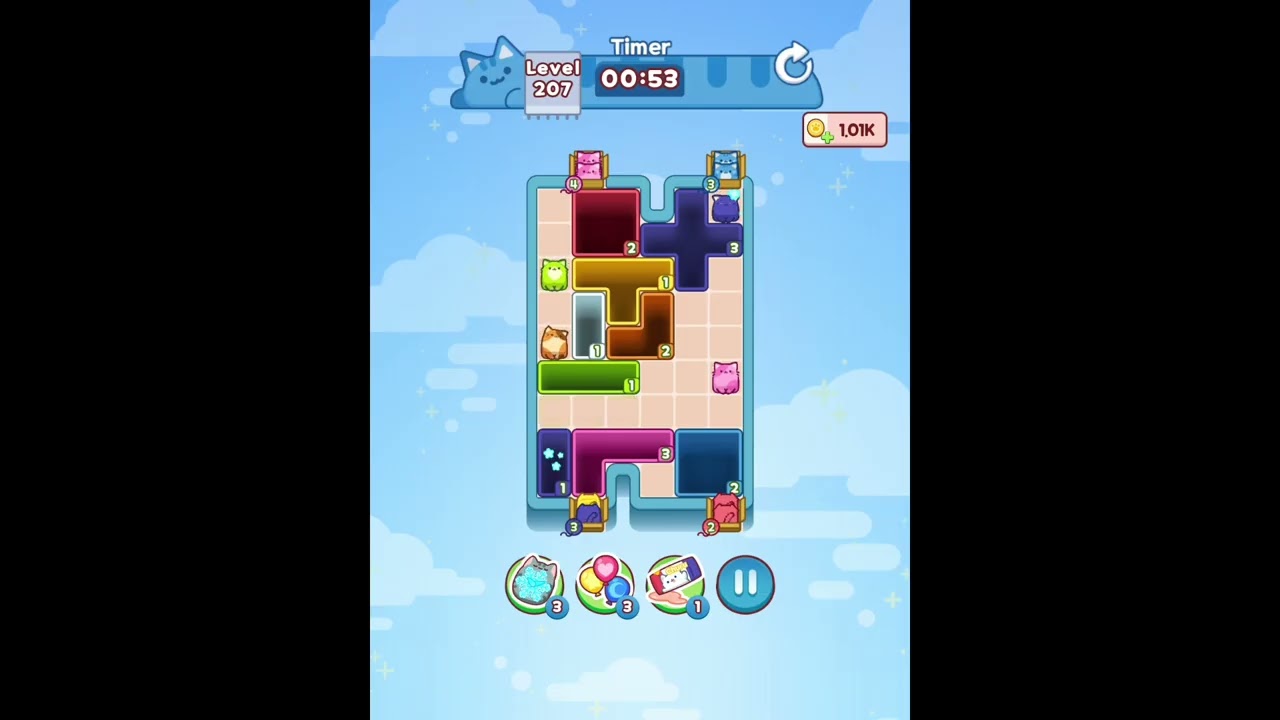 Drop The Cat Levels 201-202-203-204-205-206-207-208-209-210