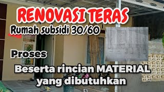 (PART 1) SUBSIDIZED HOUSE FACADE RENOVATION - HOUSE TERRACE RENOVATION BUDGET TYPE 30/60 - HOUSE ...