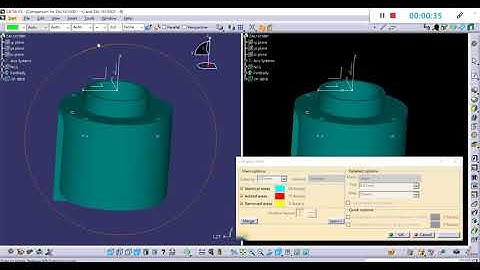 CATIA Compare parts