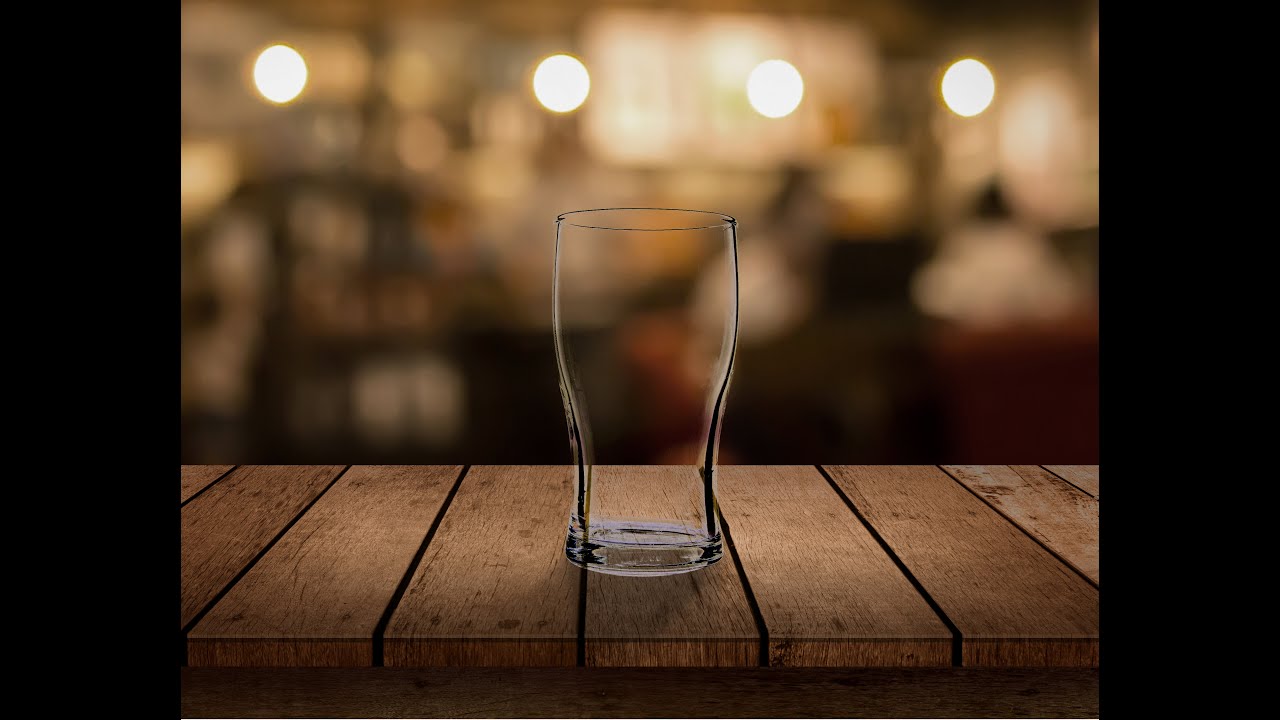 Remove White Background & Add Realistic Glass Effect in Photoshop