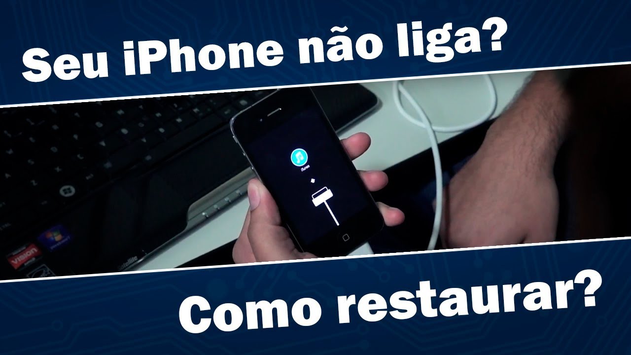Como Restaurar Iphone Meu Iphone N o Liga Esqueci A Senha Do Iphone 