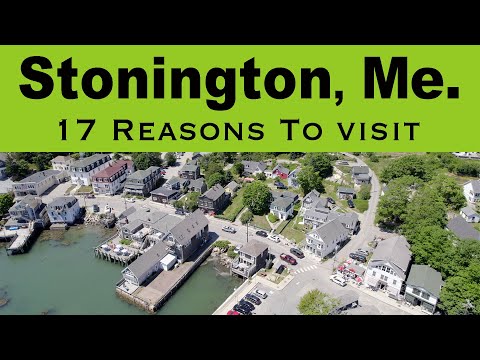 Why you want to visit Stonington, Maine | 4K 40