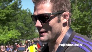 All Blacks Street Parade In Christchurch